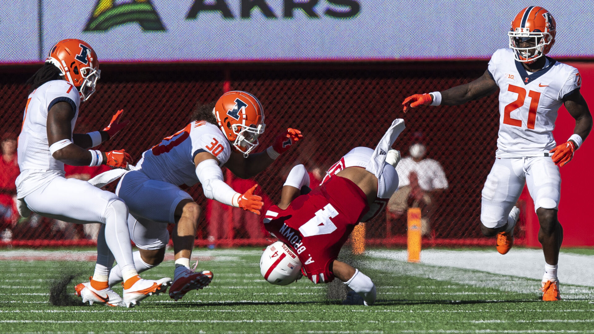 Illinois vs. Nebraska, 10.29